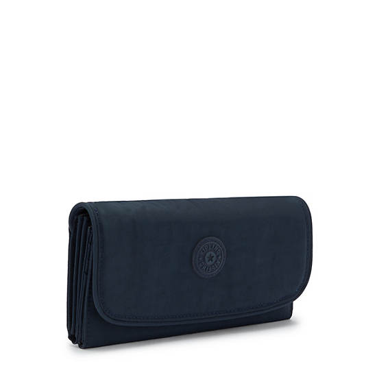 Portfele Kipling Money Land Snap Wallet Niebieskie | PL 1028PJ